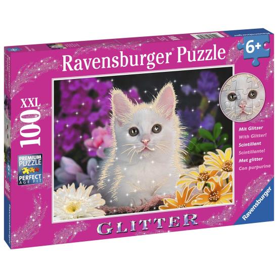 Puzzle Ravensburger Gato Brilhante XXL 100 Pçs