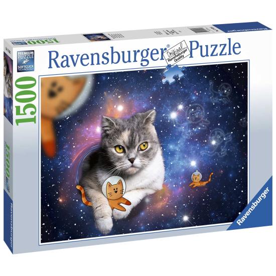 Puzzle Ravensburger Gato no Espaço de 1500 peças
