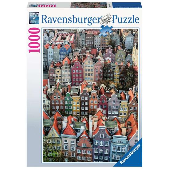 Puzzle Ravensburger Gdansk Polônia 1000 peças