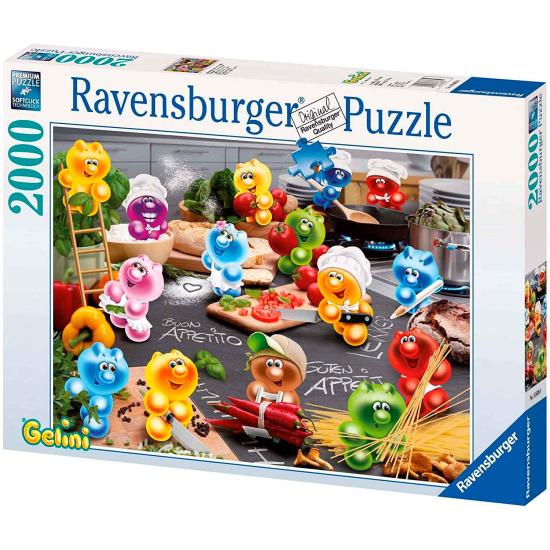 Puzzle Ravensburger Gelini Cozinha, Culinária, Paixão de 2000 P