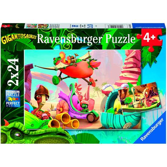 Puzzle Ravensburger Gigantossauro 2x24 peças