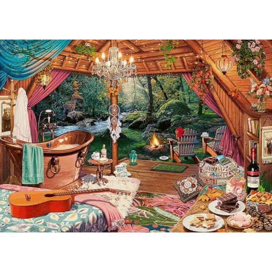 Puzzle Ravensburger Glamping Aconchegante XXL 500 Pçs