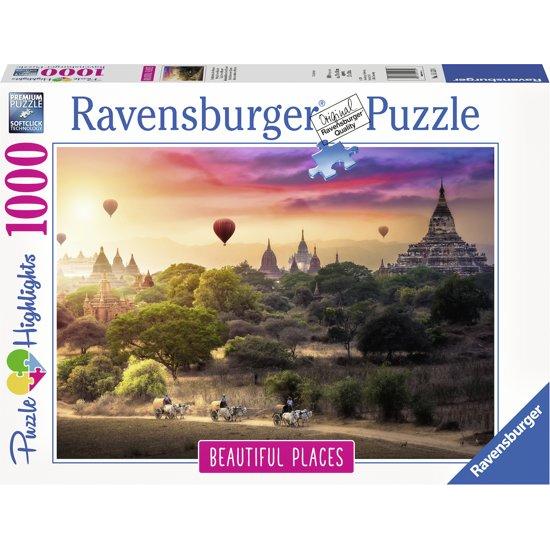 Balões de ar quente Ravensburger em Myanmar 1000 peças quebra-c