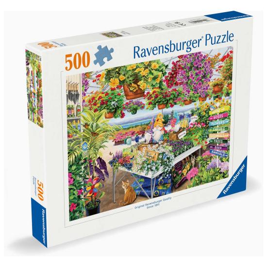 Puzzle Ravensburger Centro De Jardinagem Glorioso 500 Peças