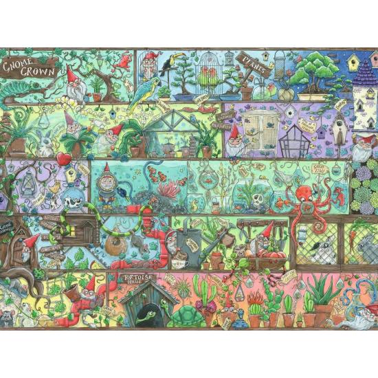 Ravensburger Gnome na prateleira 1500 peças Puzzle