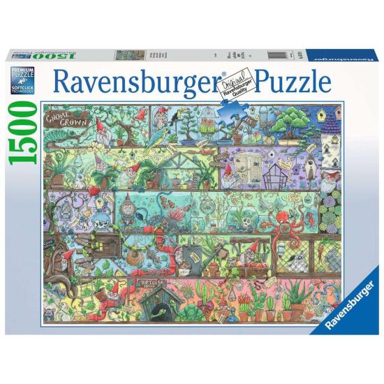 Ravensburger Gnome na prateleira 1500 peças Puzzle