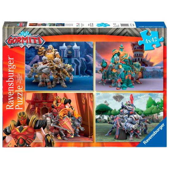 Puzzle Ravensburger Gormiti 4x42 peças