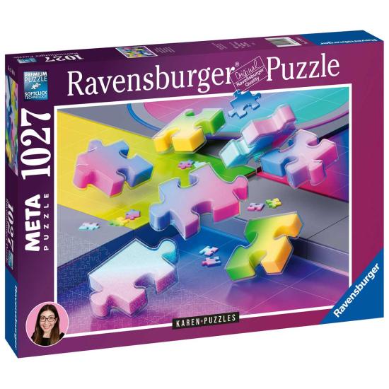 Puzzle Ravensburger gradiente de Cor de 1027 Pçs