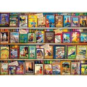 Puzzle Ravensburger Guias De Viagem Antigos 500 Peças