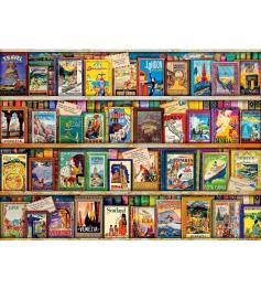 Puzzle Ravensburger Guias De Viagem Antigos 500 Peças