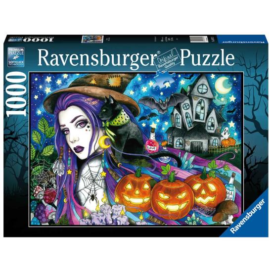 Puzzle Ravensburger Halloween 1000 peças
