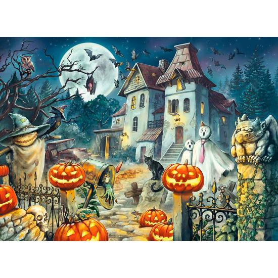 Puzzle Ravensburger Halloween XXL de 300 peças