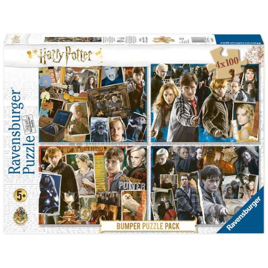 Puzzle Ravensburger Harry Potter 4 x 100 peças