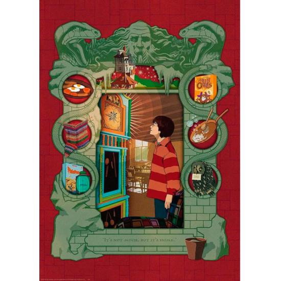 Ravensburger Puzzle Harry Potter com a Família Weasly de 1000 P