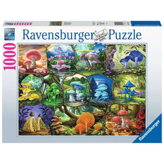 Puzzle Ravensburger Cogumelos Lindos de 1000 Peças