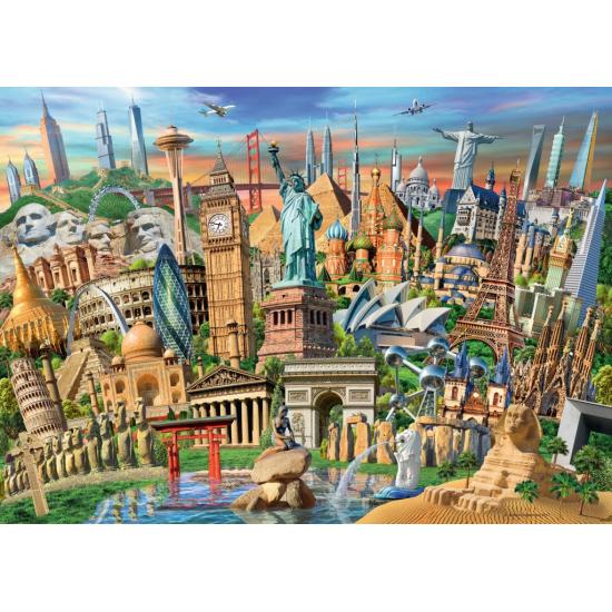 Puzzle Ravensburger World Landmarks de 1.000 peças