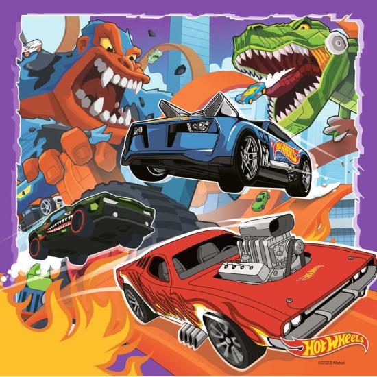 Puzzle Ravensburger Hot Wheels de 3x49 Peças