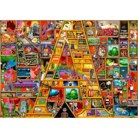 Ravensburger alfabeto incrível "A" Puzzle de 10