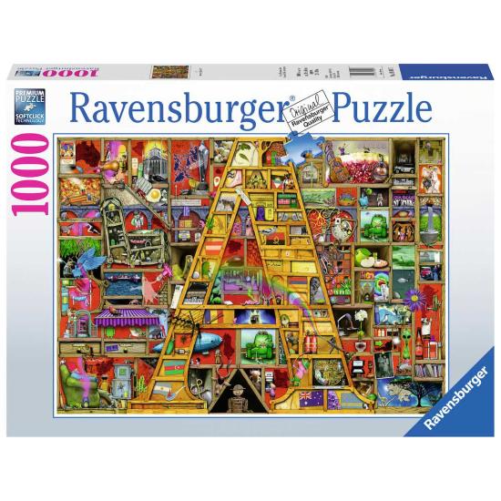 Puzzle Ravensburger Incrível Alfabeto A de 1000 peças