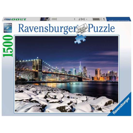 Puzzle Ravensburger Inverno em Nova York de 1500 peças