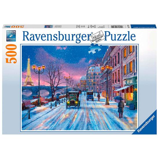 Ravensburger Winter in Paris Puzzle de 500 peças