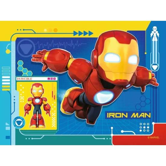 Puzzle Ravensburger Iron Man Awesome Friends 12+16+20+24 Pçs