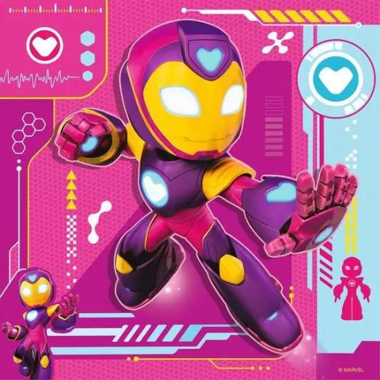 Puzzle Ravensburger Iron Man Awesome Friends 3x49 Peças