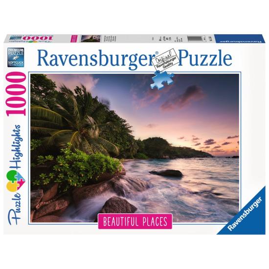Ravensburger Puzzle Ilha Praslin em Seychelles 1000 peças