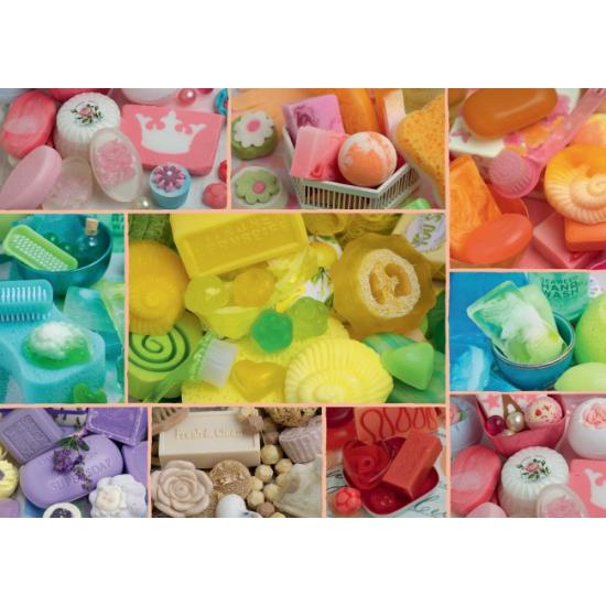 Sabonetes de Puzzle Ravensburger de 1000 peças