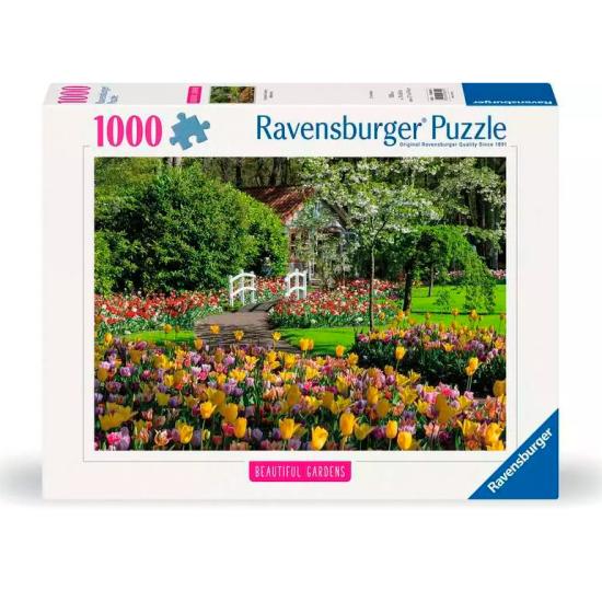 Puzzle Ravensburger Jardins Keukenhof, Holanda 1000 Pçs Puzzle Ravensburger Jardins Keukenhof, Holanda 1000 Pçs