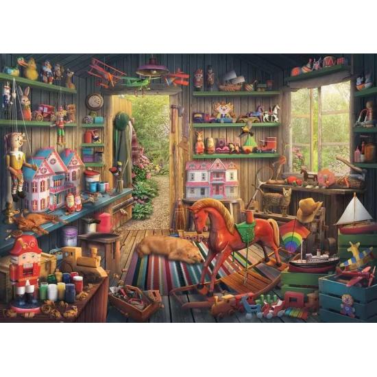 Puzzle Ravensburger Brinquedos Nostálgicos de 1000 Peças