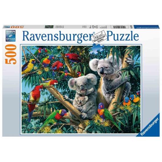 Coalas Ravensburger na Árvore Puzzle 500 Peças