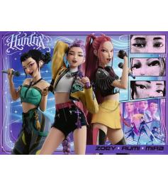 Puzzle Ravensburger KPop Demon Hunters XXL 100 peças