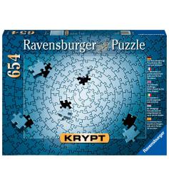 Puzzle de prata Ravensburger Krypt 634 peças