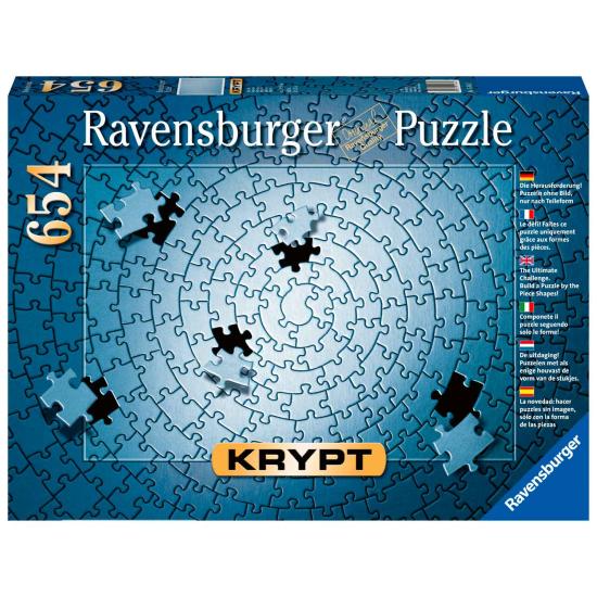 Puzzle de prata Ravensburger Krypt 634 peças Puzzle de prata Ravensburger Krypt 634 peças