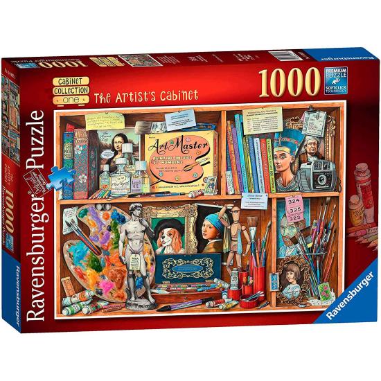 Puzzle Ravensburger A Biblioteca do Artista de 1000 Pc