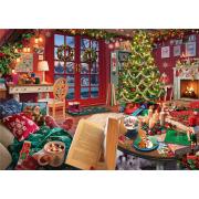 Puzzle Ravensburger Galpão de Natal de 1000 peças