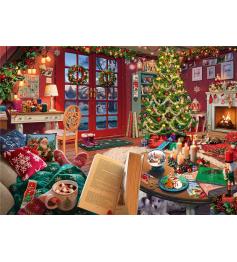 Puzzle Ravensburger Galpão de Natal de 1000 peças