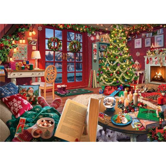 Puzzle Ravensburger Galpão de Natal de 1000 peças