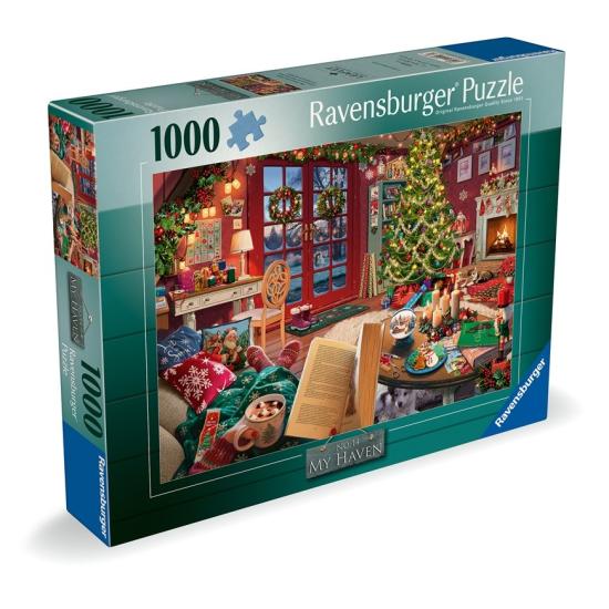 Puzzle Ravensburger Galpão de Natal de 1000 peças