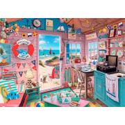 Puzzle Ravensburger The Beach Shack 1000 peças