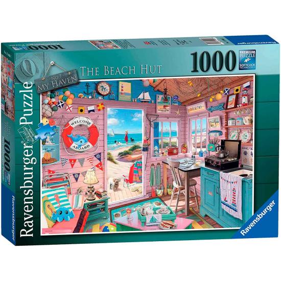 Puzzle Ravensburger The Beach Shack 1000 peças