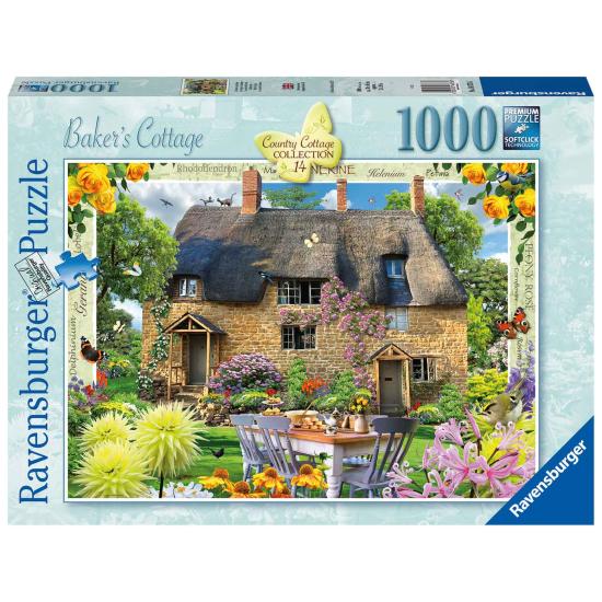 Puzzle Ravensburger A Cabana do Padeiro de 1000 peças