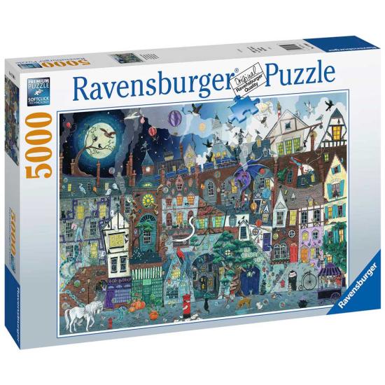 Puzzle Ravensburger A Rua Fantástica de 5000 Peças Puzzle Ravensburger A Rua Fantástica de 5000 Peças
