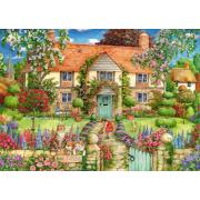 Puzzle Ravensburger La Casa de Campo de Rose de 1000 Peças