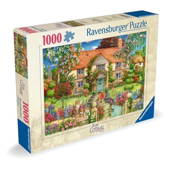 Puzzle Ravensburger La Casa de Campo de Rose de 1000 Peças