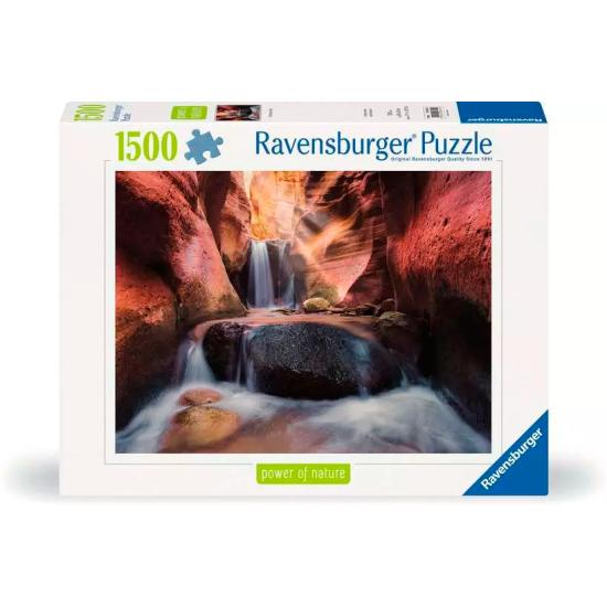 Puzzle Ravensburger A Cachoeira no Red Canyon 1500 peças