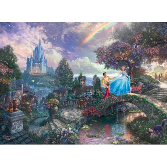 Puzzle Ravensburger Cinderela, Disney 500 peças