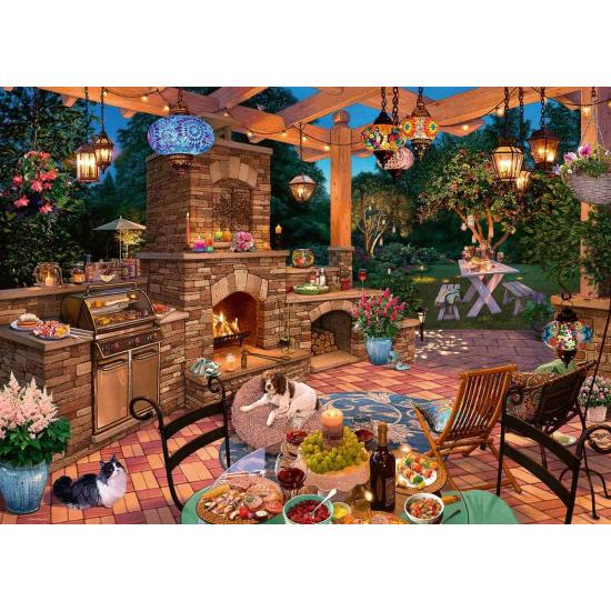 Puzzle Ravensburger A Cozinha Do Jardim 1000 Peças