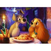Ravensburger Puzzle Dama e o Vagabundo 1000 Peças